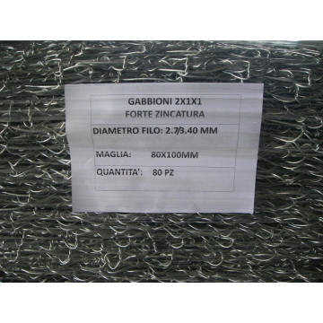 HEAVY ZINC HEXAGONAL MESH GABION